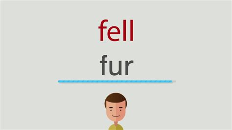 was heißt fell auf englisch